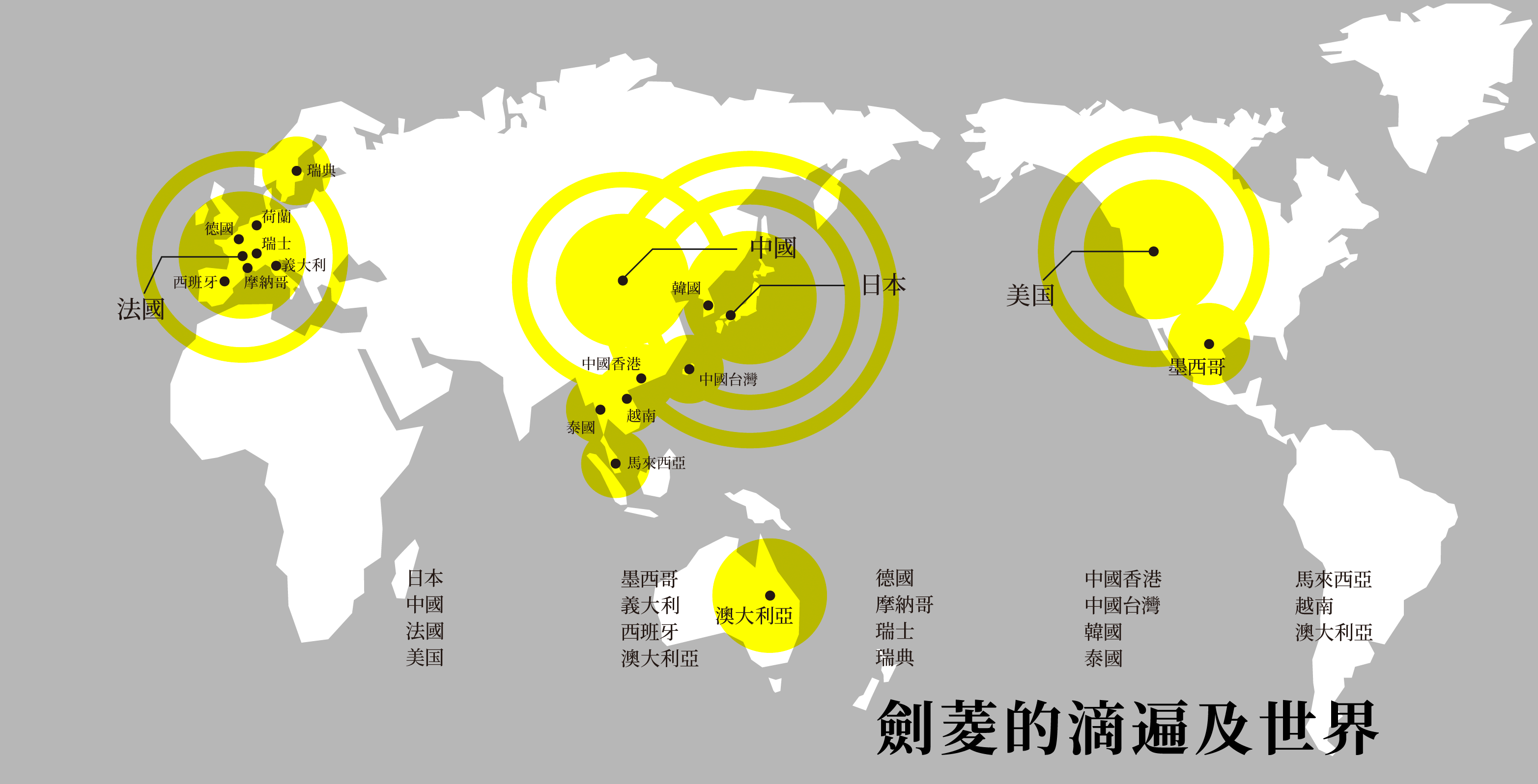 to spread around the world